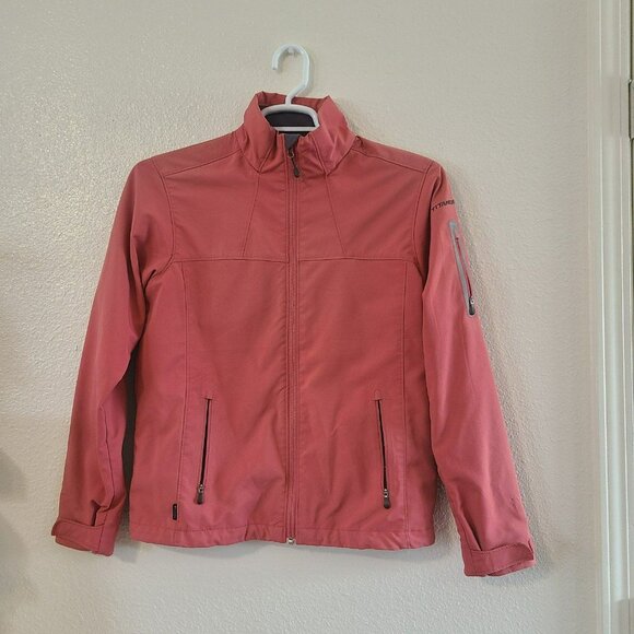 Columbia Light weight jacket pink size M Pre own in good condition - Picture 2 of 8